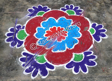 Flower Rangoli